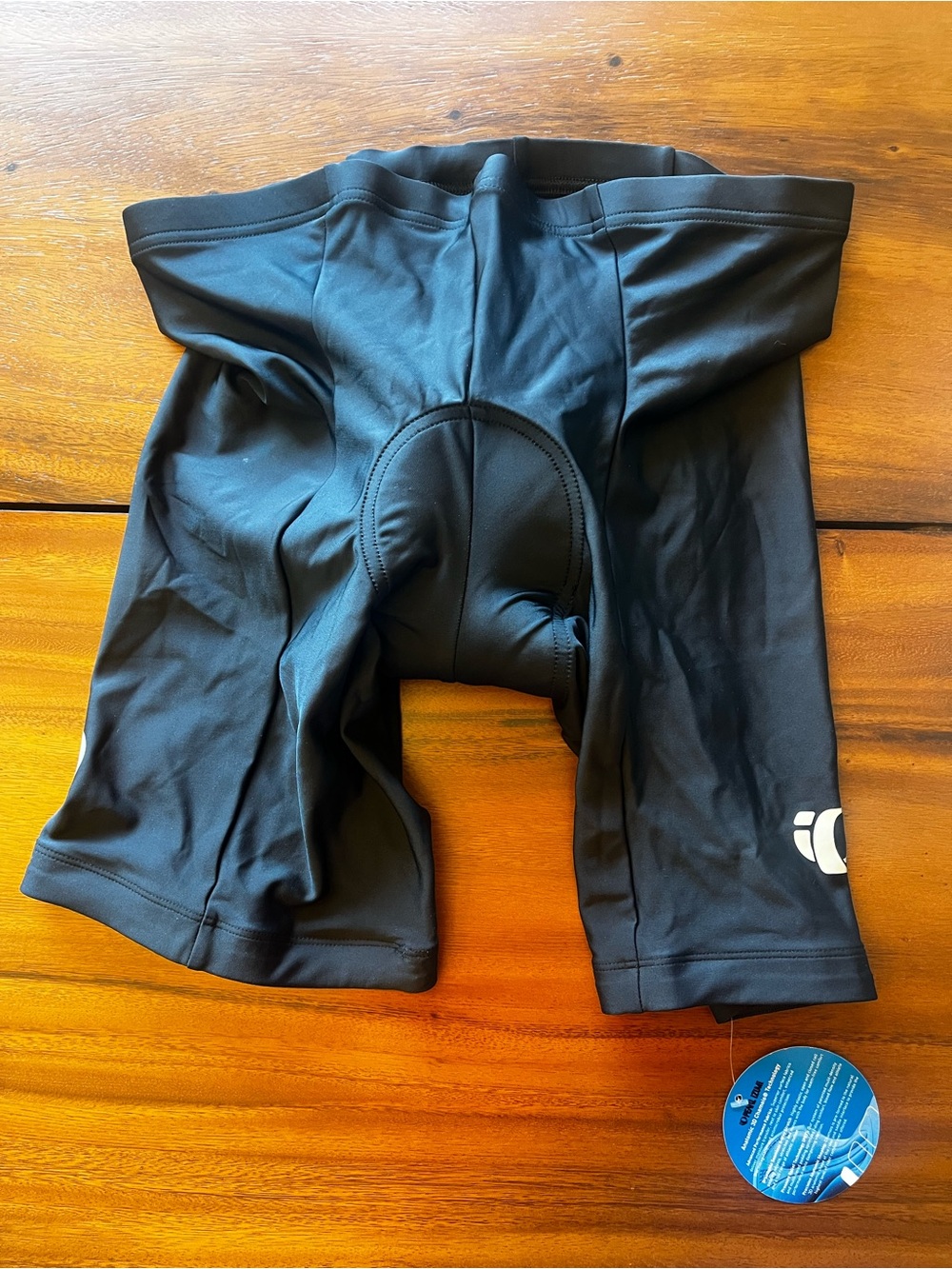 Pearl iZumi Men’s Black Cycling Shorts with Padded Chamois
